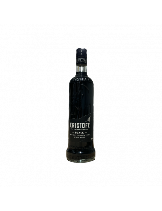 VODKA ERISTOFF BLACK 70CL 18%