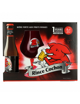 COFFRET RINCE COCHON ROUGE...