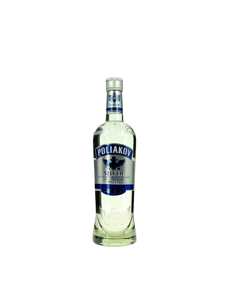 POLIAKOV Vodka Silver 70 cl - 37,5% vol. : : Epicerie