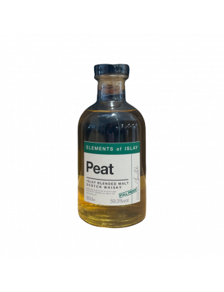 WHISKY ELEMENTS OF ISLAY PEAT FULL PROOF 50CL 59.3%
