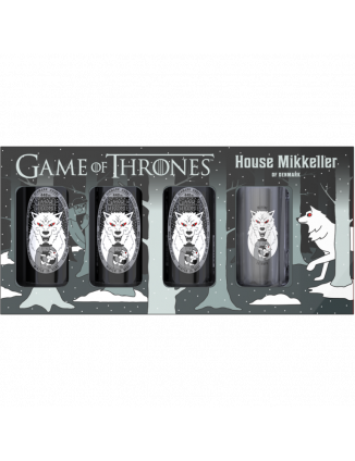 COFFRET MIKKELLER X GAME OF THRONES GHOST VISIONS 3X44CL1 VERRE 4.5%