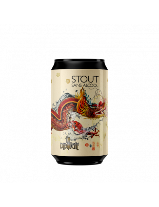 LA DEBAUCHE STOUT SANS ALCOOL 33CL 0.8% CAN