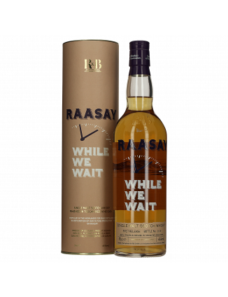 WHISKY RAASAY WHILE WE WAIT 70CL 46