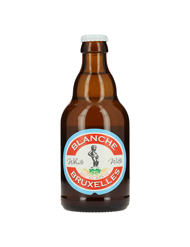 BLANCHE DE BRUXELLES 33CL 4.5% - Boutique de Bordeaux - Mille et une bières