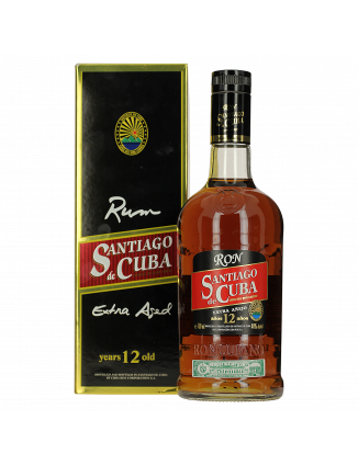 RHUM SANTIAGO DE CUBA 12 ANS 70CL 40%