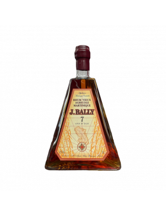 RHUM BALLY 7 ANS BOUTEILLE PYRAMIDE 70CL 45%