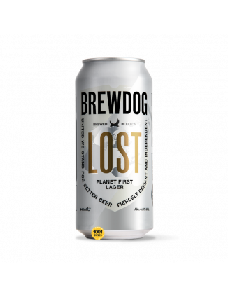 BREWDOG LOST LAGER 44CL 4.5% 
