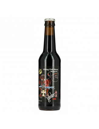 HORNBEER VIKING CHILI STOUT 33CL 10%
