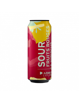 AZIMUT SOUR FRUITS ROUGES & HIBISCUS 33CL 4.5%