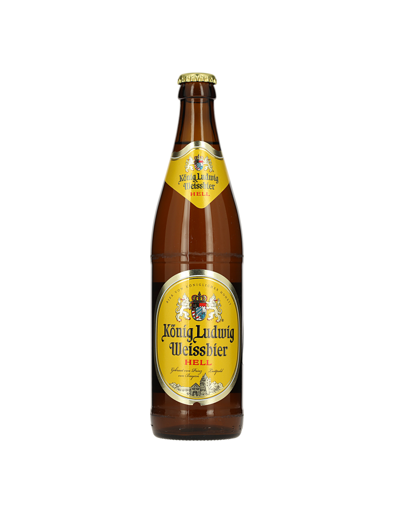 Verre à Bière Konig Ludwig Weizen – 500 Ml, Lot De 2 Pièces – Officiel Et Authentique