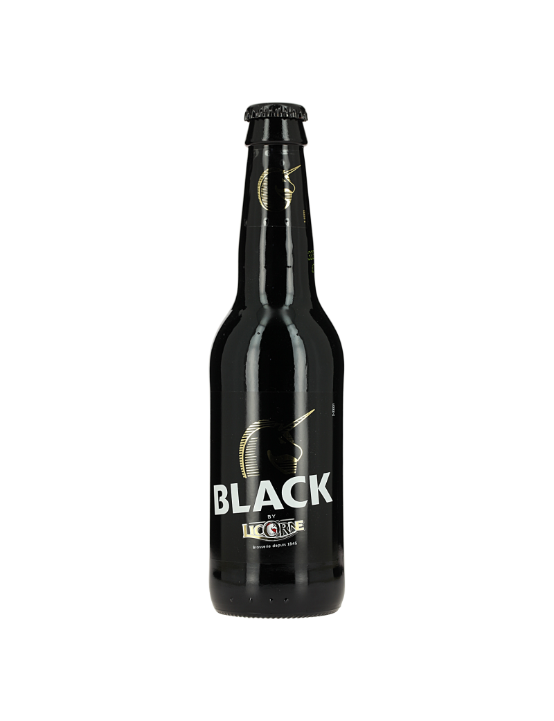 Coffret Black 8 bières + 2 verres – Boutique Brasserie Licorne