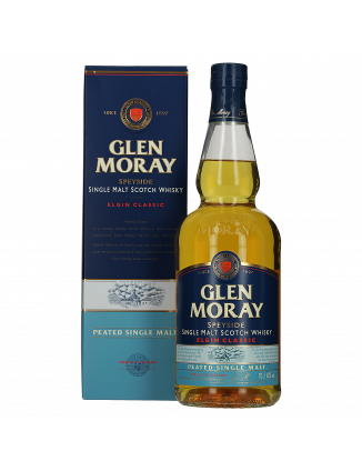WHISKY GLEN MORAY PEATED 40% 70CL