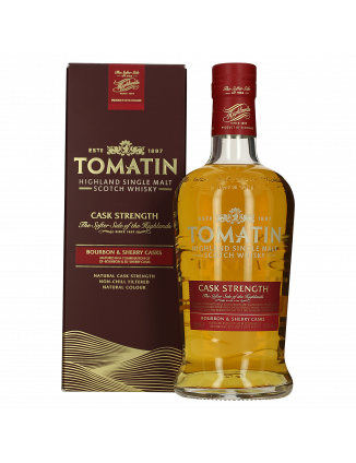 TOMATIN CASK STRENGTH 70CL...