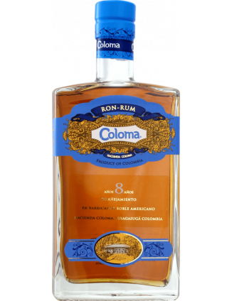 RHUM COLOMA 8 ANS 70CL 4%