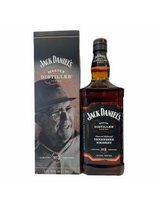 WHISKY JACK DANIEL MASTER DISTILLER N3 100CL 43 AVEC ETUI